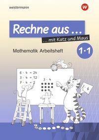 Rechne aus mit Katz und Maus 1x1 