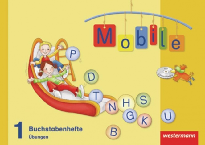 Mobile 1. Buchstabenhefte. Übungen + CD-ROM. 4 Wendehefte 