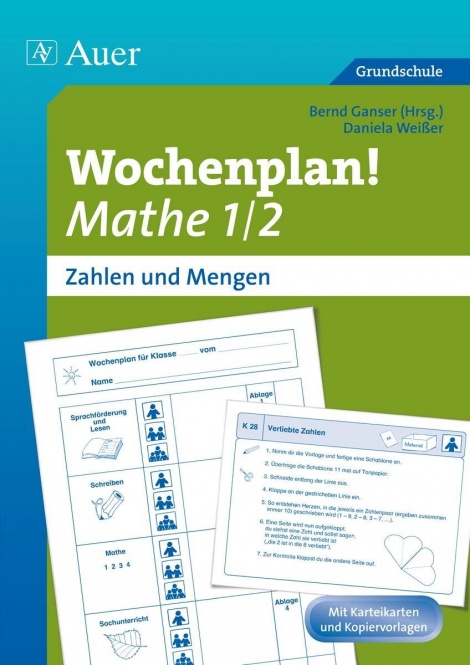 Wochenplan! Mathe 1/2 