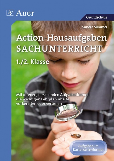 Action-Hausaufgaben Sachunterricht 1+2 