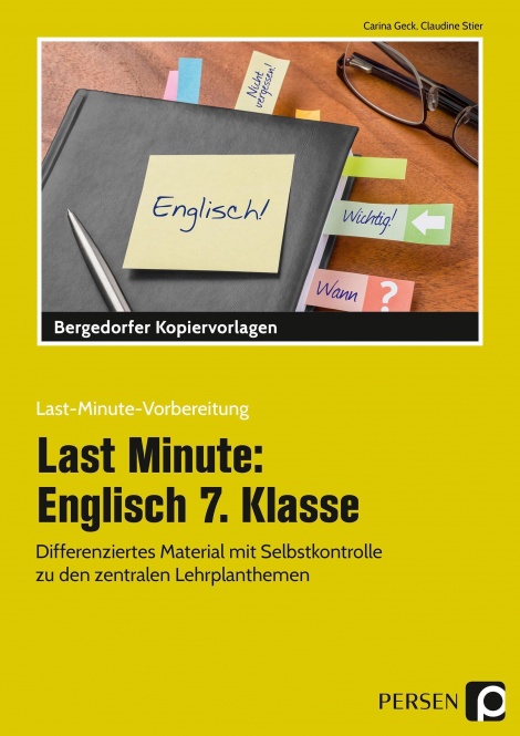 Last Minute: Englisch 7. Klasse 