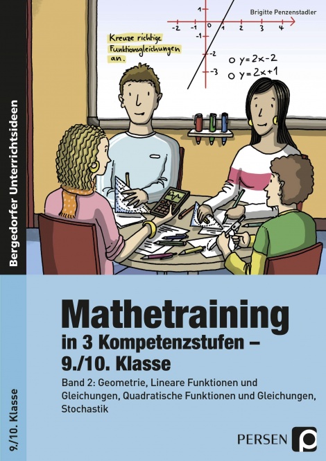 Mathetraining in 3 Kompetenzstufen - 9./10. Klasse 