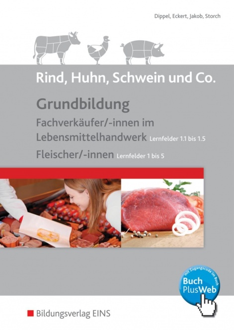 Rind,Huhn,Schw.GB Fachv/Fleischer Schülerband 