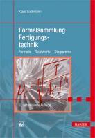 Formelsammlung Fertigungstechnik 