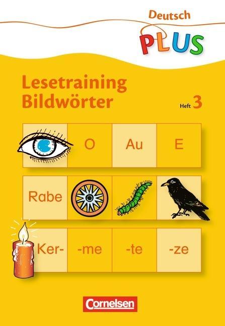 Lesetraining-Bildwörter Heft 3 