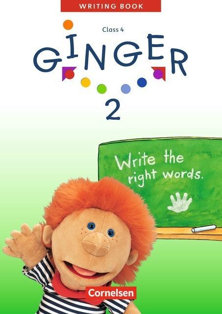 Ginger 2. My Second Writing Book. Schreibheft. Mit Lösungsheft 
