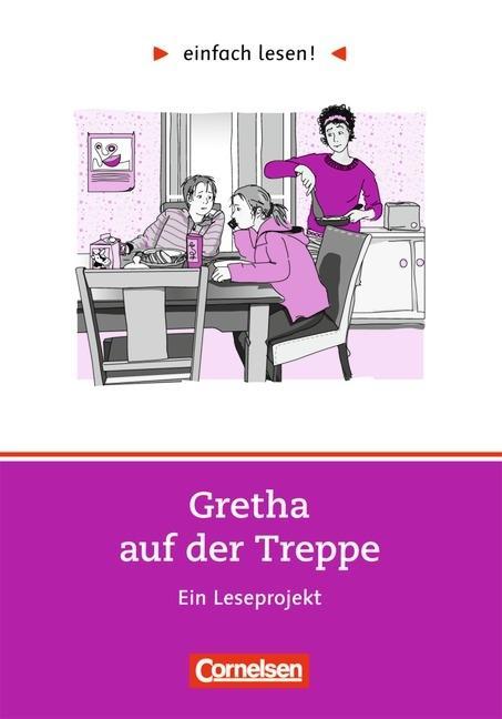 Gretha auf der Treppe 