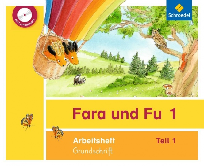 Fara und Fu 1/2. Arbeitshefte. Grundschrift + CD-ROM (inkl. Schlüsselwortkarte) 