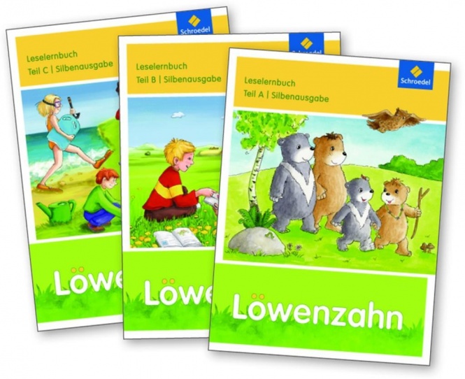 Löwenzahn  Leselernbücher A, B, C als Paket Silbenausgabe 