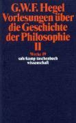 Vorlesungen über die Geschichte der Philosophie II 