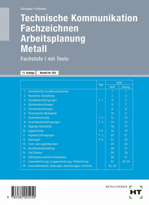 Technische Kommunikation. Fachstufe 1. Tests 