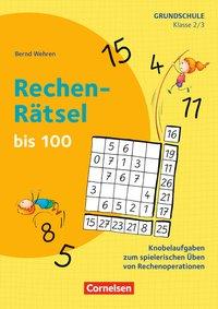 Rechenrätsel bis 100 Kopiervolagen 