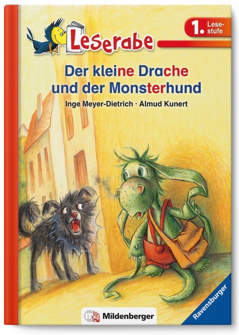 Leserabe Band 5. Lesestufe 1. Der kleine Drache und der Monsterhund 