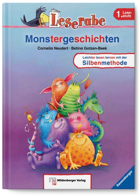 Leserabe Band 12. Lesestufe 1. Monstergeschichten 