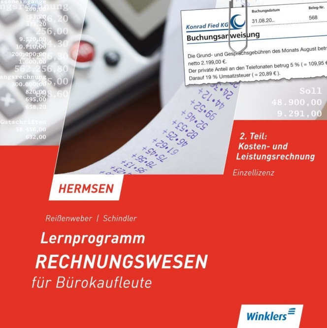 Lernprogramm zu Hermesen. Rechnungswesen für Bürokaufleute 2. CD-ROM für Windows 