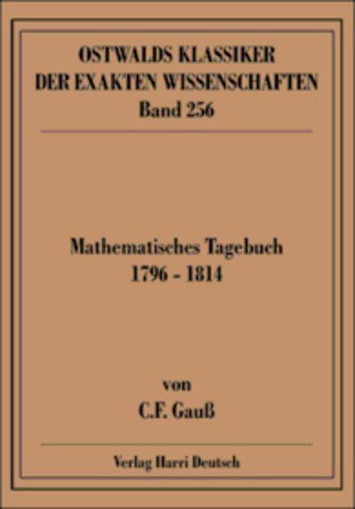 Mathematisches Tagebuch 1796-1814 