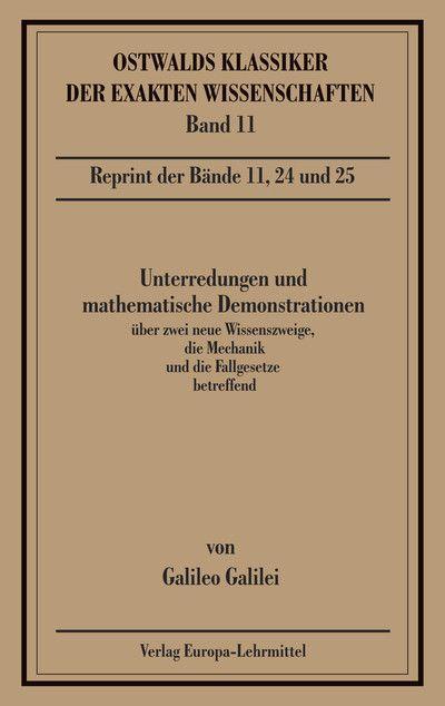 Unterredungen und mathematische Demonstrationen 