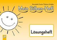 Mein Silben-Heft - Lösungsheft 