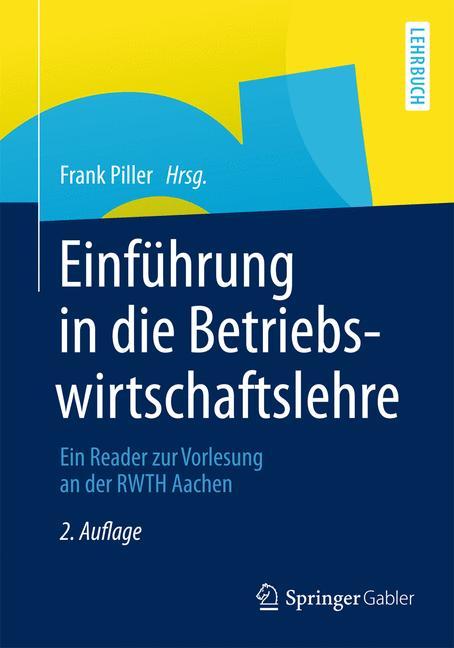 Einführung in die Betriebswirtschaftslehre 