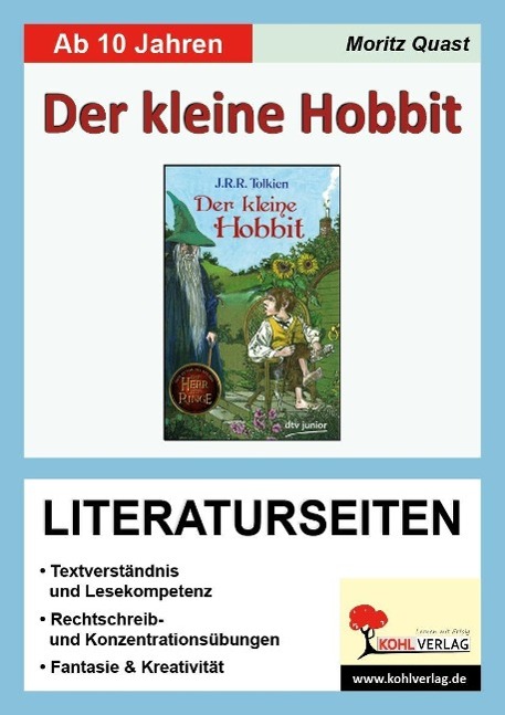 Literaturseiten mit Lösungen zum Buch "Der kleine Hobbit" 
