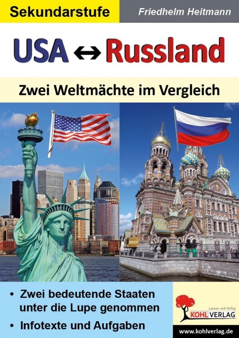 USA  Russland. Zwei Weltmächte im Vergleich 