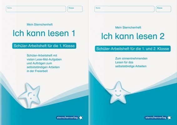 Ich kann lesen 1 und 2, zwei Schüler-Arbeitshefte im Set 